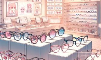 okulary anime